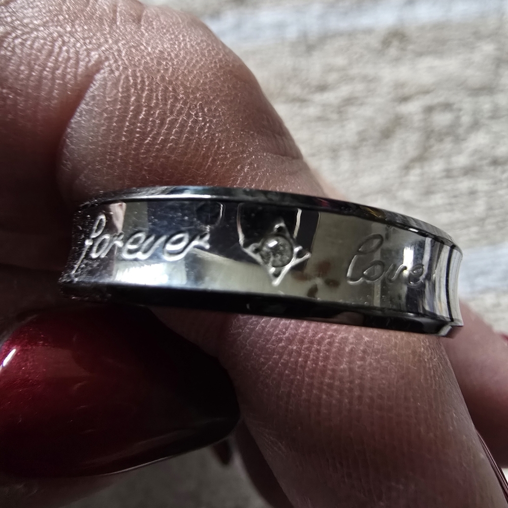 😎Silver And Black Engraved Men's Ring